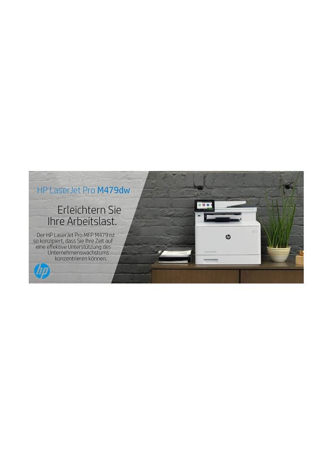 HP - Color LaserJet Pro Printer White/Black - Image 1