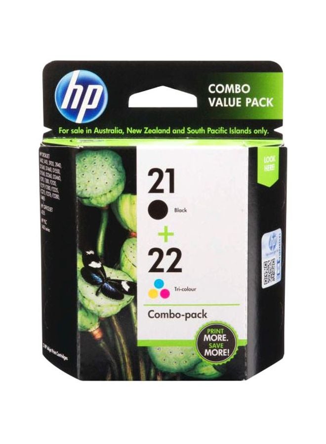 HP Pack Of 2 Original Ink Cartridge Black/Tri-Color - Image 2