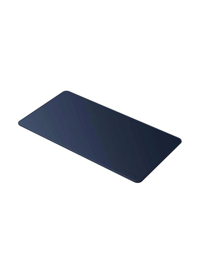 Eco Leather Desk Mat Blue