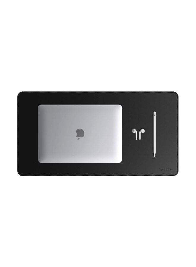 SATECHI - Eco Leather Desk Mat Black - Image 1