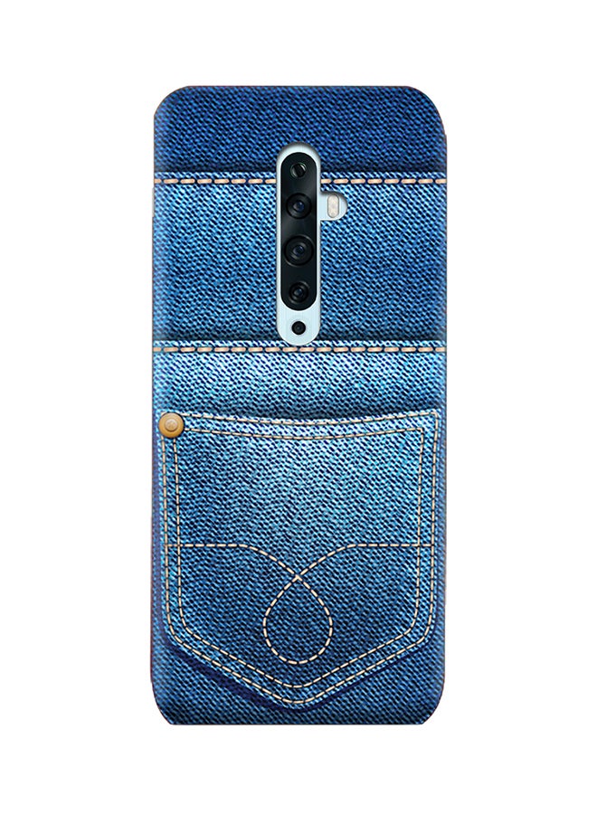 Protective Case Cover For Oppo Reno2 F Blue