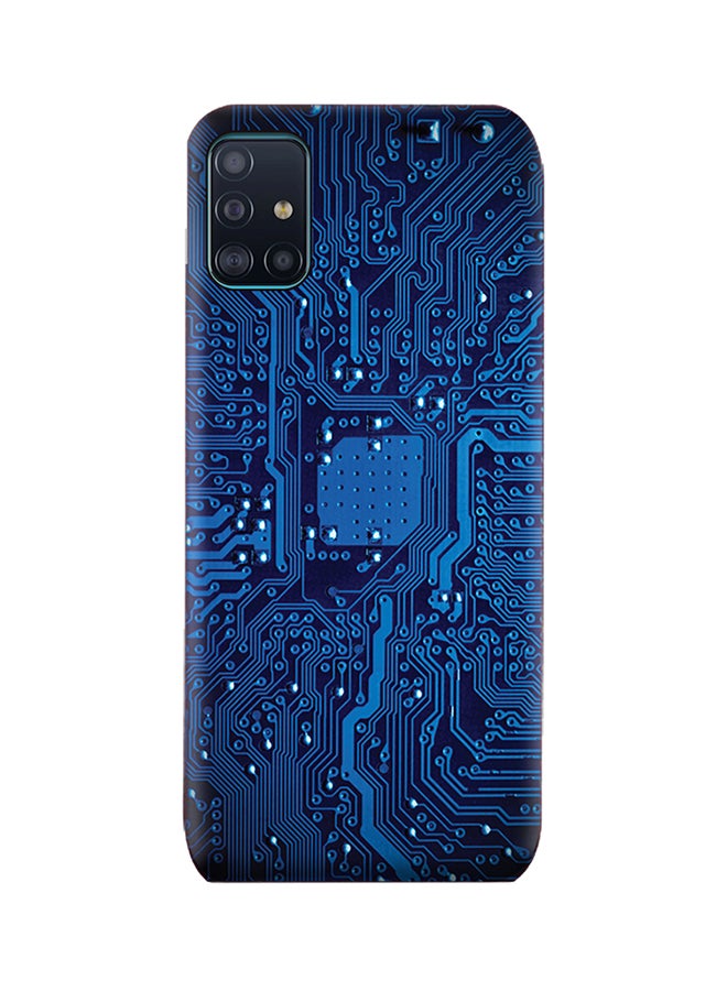 Protective Case Cover For Samsung Galaxy A51 Blue