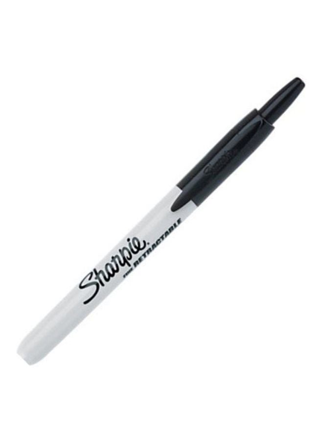 Retractable Permanent Marker Black - v1579789347/N33410023A_4