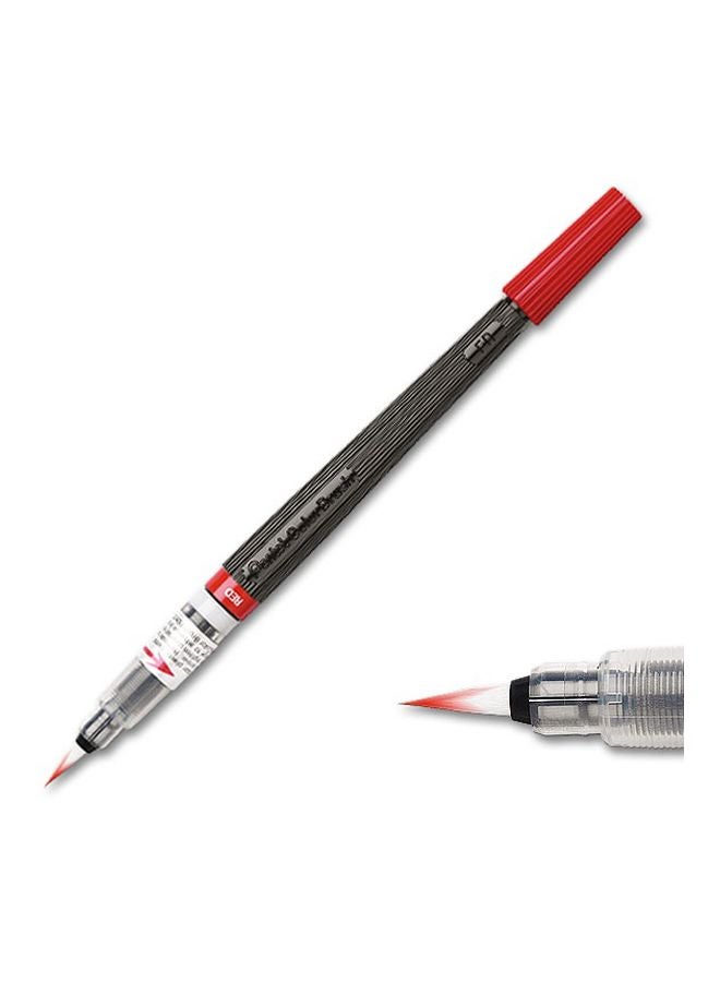 Pentel Arts Pinceau Colour Brush Pen Red - Image 4