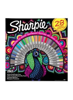 Sharpie 28-Piece Permanent Marker Multicolour  - Image 1
