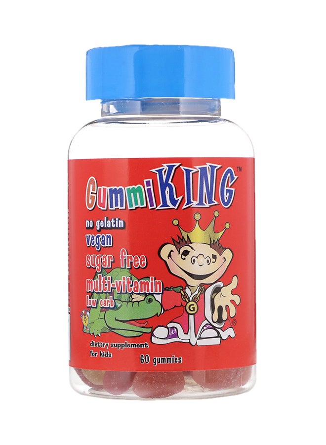 GummiKing - Sugar-Free Multi-Vitamin-60 Gummies - Image 1