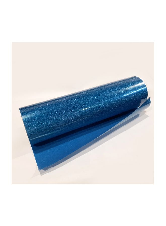 Generic Heat Transfer Vinyl For T-Shirt Printing Mid Blue  - Image 2