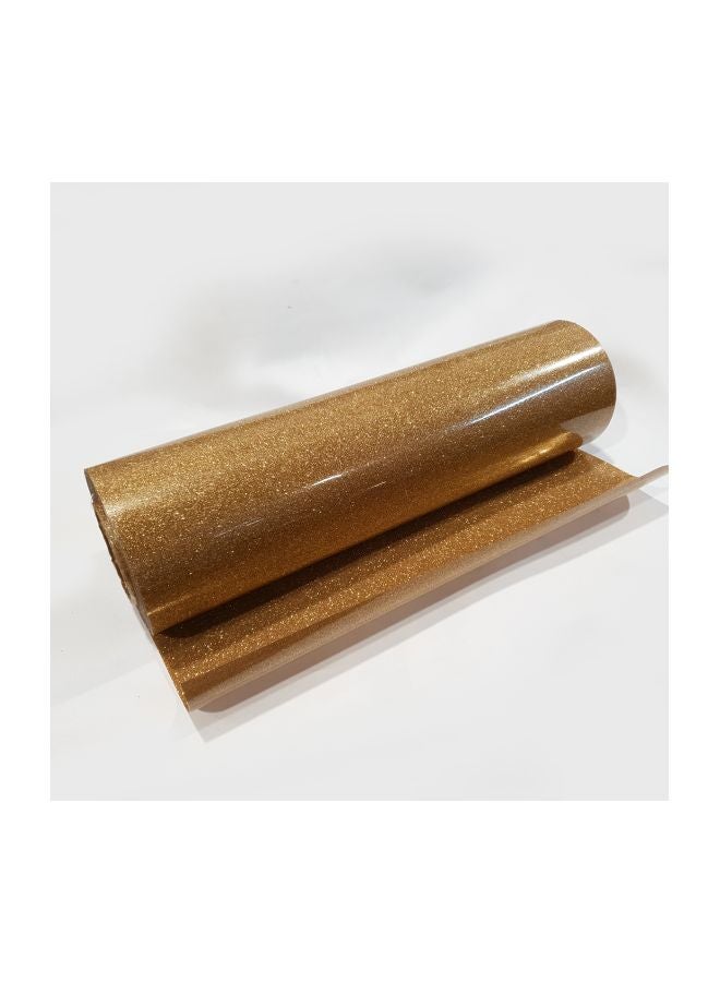 Generic Heat Transfer Vinyl For T-Shirt Printing Champagne Gold  - Image 2