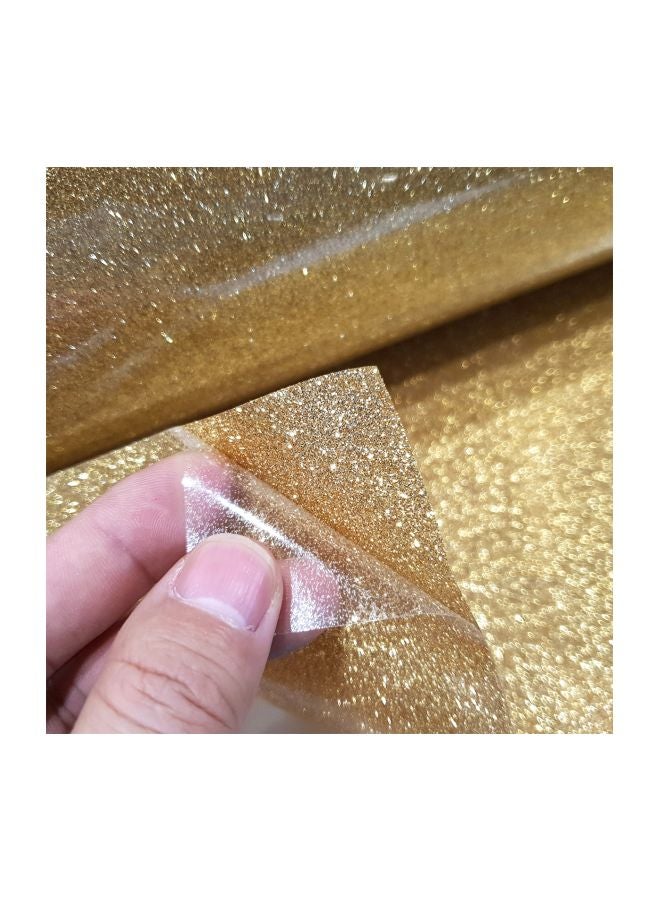 Generic Heat Transfer Vinyl For T-Shirt Printing Light Champagne Gold  - Image 3