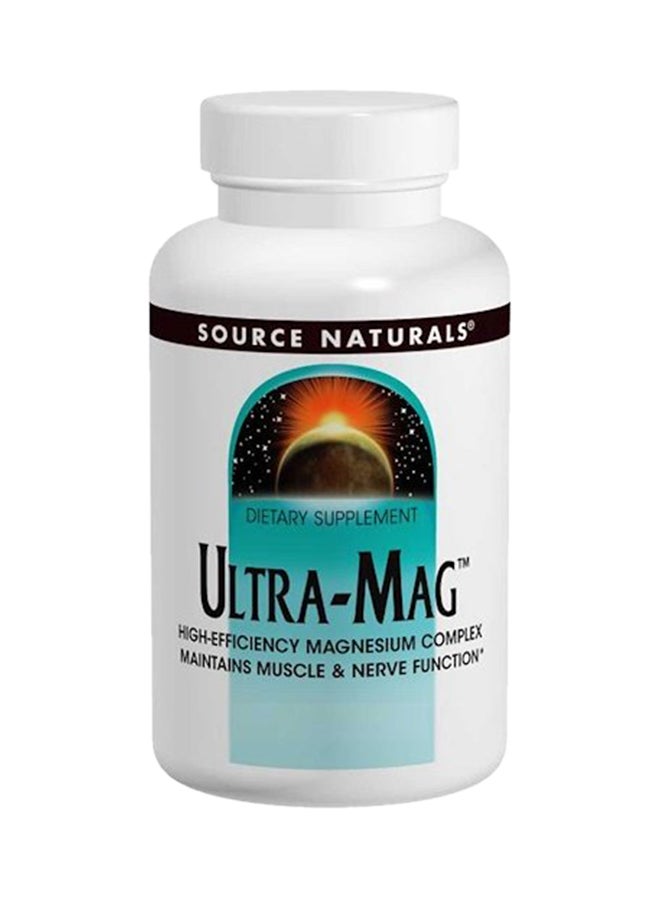 مكمل غذائي Ultra-Mag -يحتوي على 120 قرص