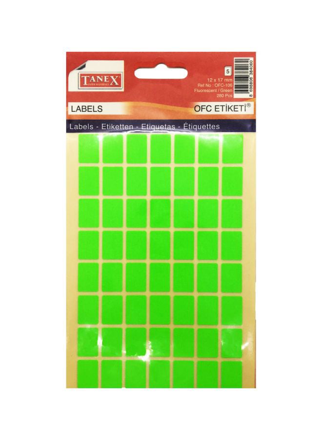 تانيكس مجموعة من 560 ملصقًا متعدد الأغراض