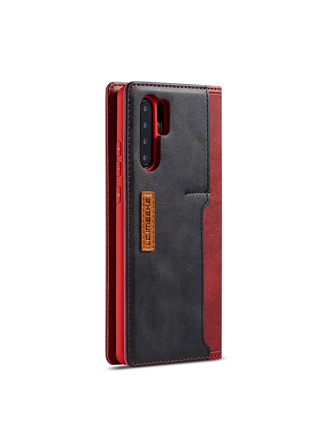LC.IMEEKE FliP Case Cover For Huawei P30 Pro Red - Image 2