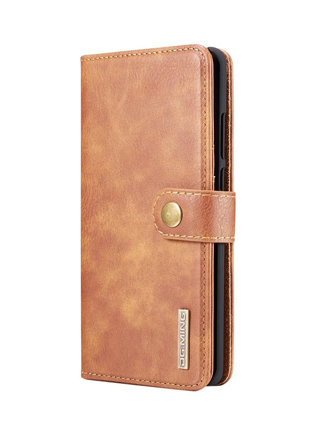 Dg Ming Flip Case Cover For Huawei P30 Pro Brown - Image 1