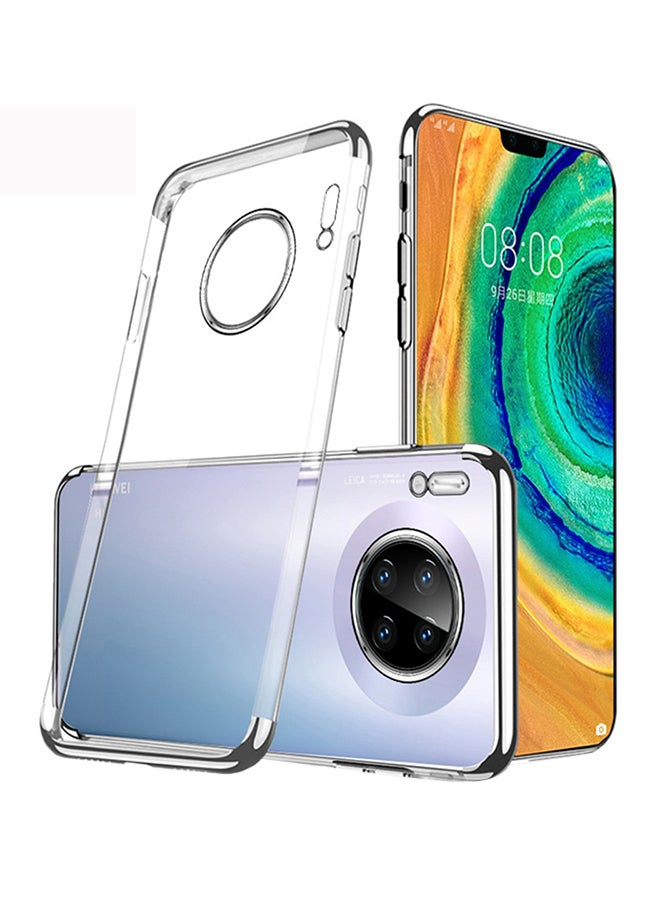 سولادا غطاء حماية واقٍ لهاتف هواوي ميت 30 برو فضي - Image 1