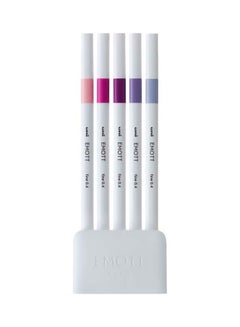 Set Of 5 Emott Fineliner Pens Multicolour - v1579790954/N33412769A_1