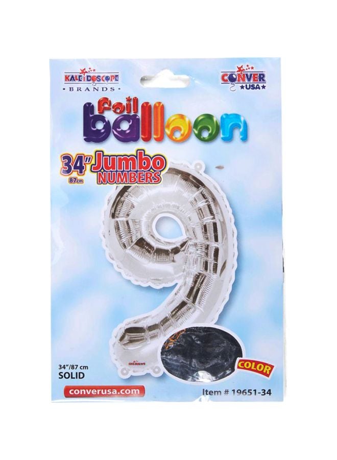 Kaleidoscope Number 9 Foil Balloon 118592 34inch  - Image 2