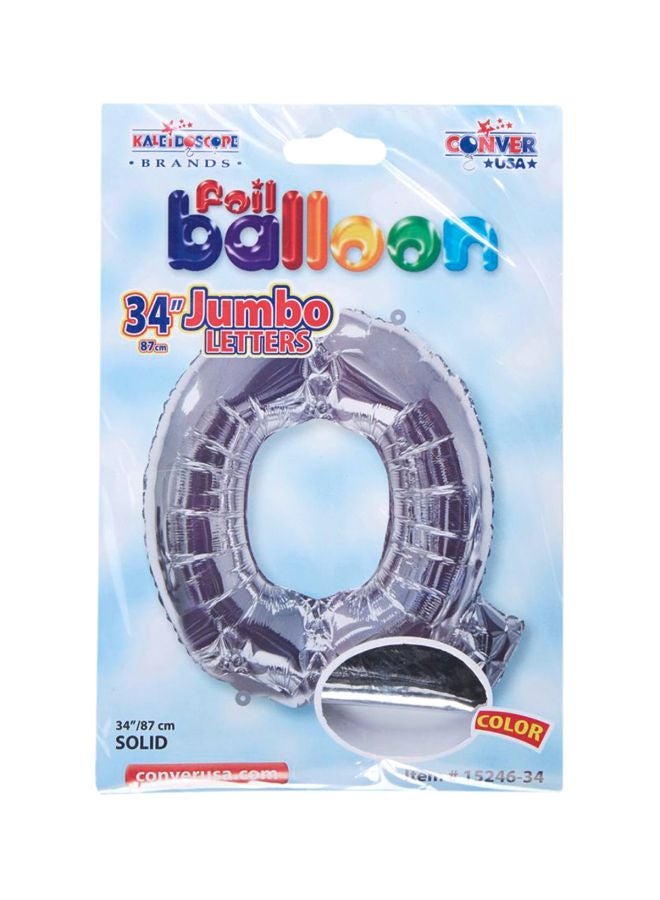 كلايدوسكوب بالون من القصدير على شكل حرف Q موديل 118709 34بوصة - Image 2