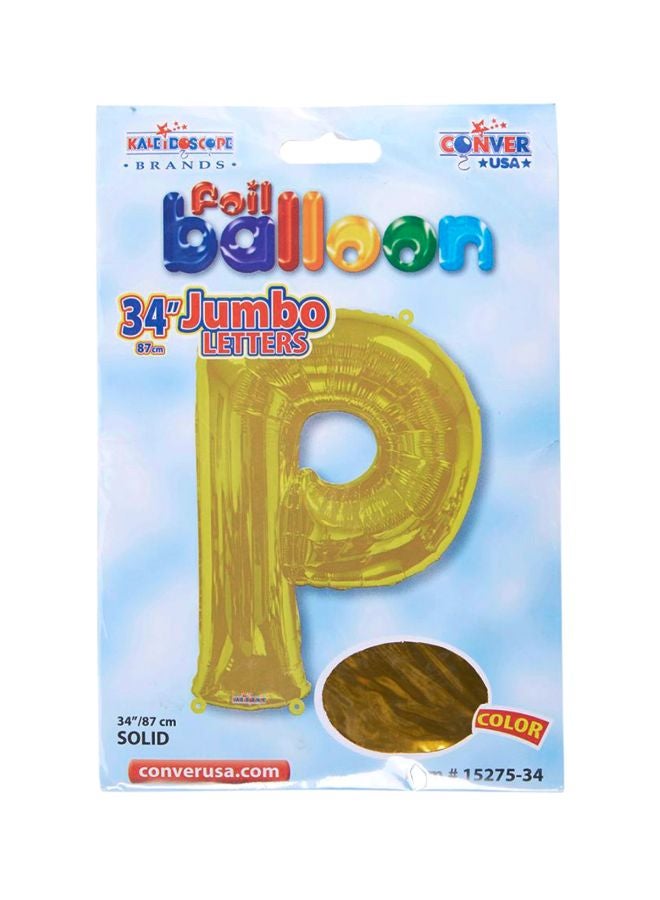 Kaleidoscope Letter P Balloon 118714 34inch  - Image 2
