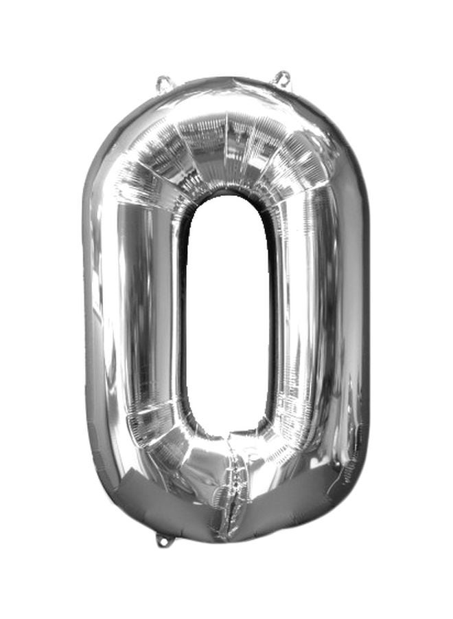 Kaleidoscope Numeric 0 Foil Balloon 118585 34inch  - Image 1