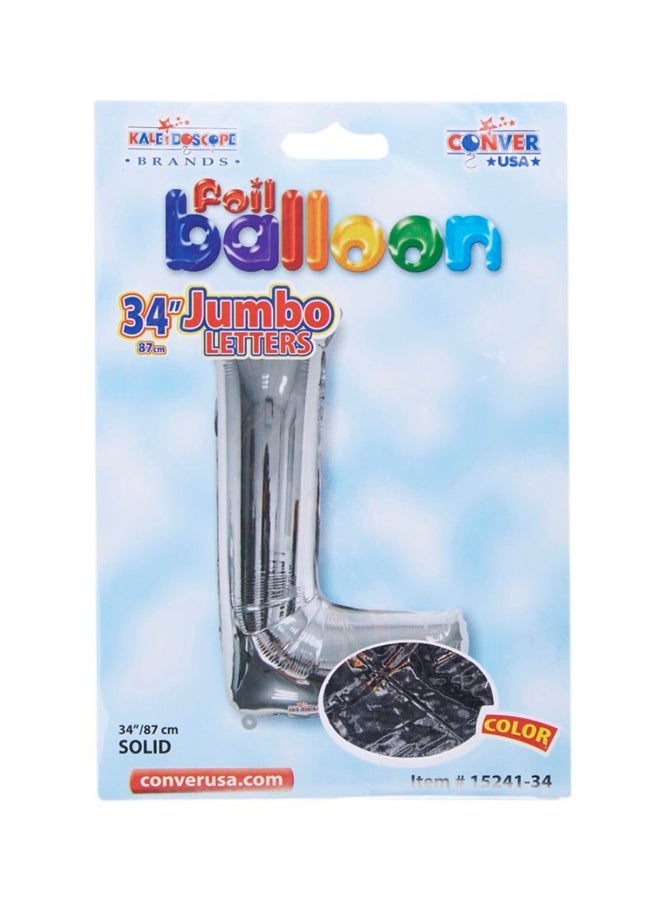 Kaleidoscope L Shaped Foil Balloon 34inch  - Image 2