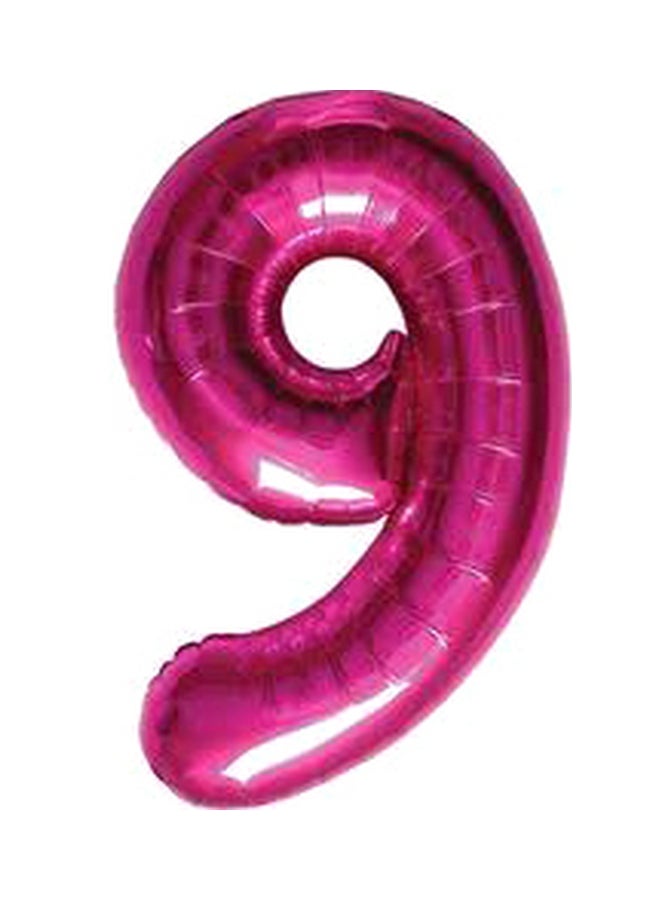 Kaleidoscope Number 9 Foil Balloon 34inch  - Image 1
