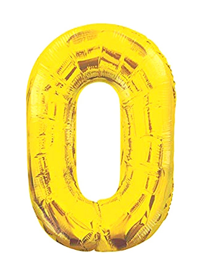 Kaleidoscope 0 Shaped Foil Balloon 34inch  - Image 1