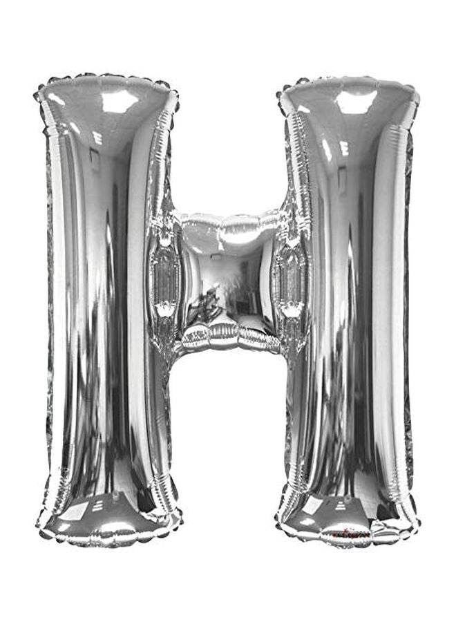 كلايدوسكوب بالون من القصدير على شكل حرف H 34بوصة - Image 1