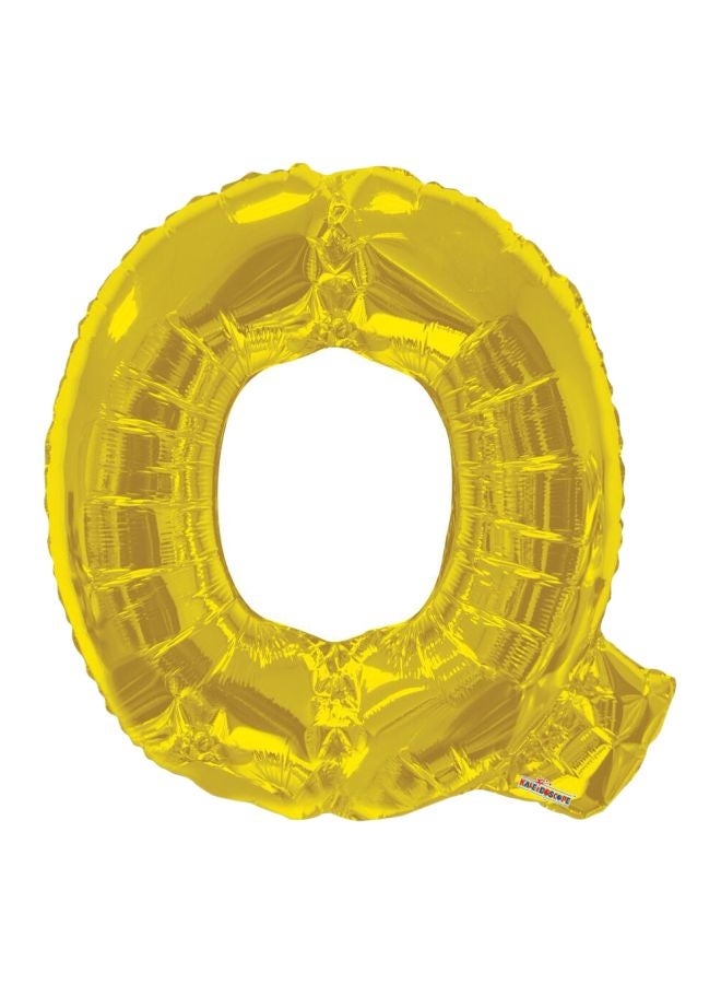 Kaleidoscope Letter Q Shape Foil Balloon 118715 34inch  - Image 1