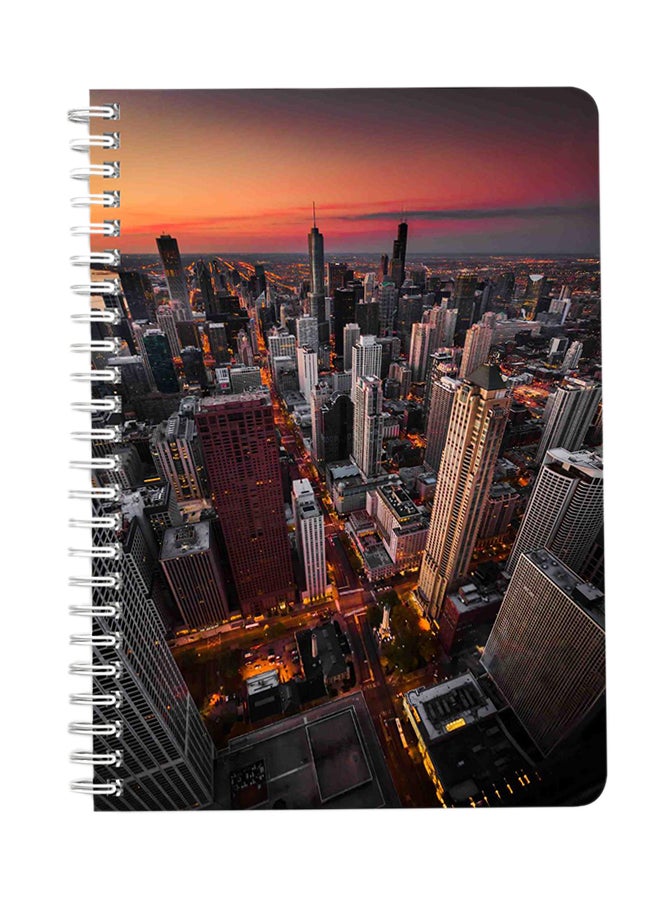 لوحة دفتر بسلك حلزوني مقاس A5 متعدد الألوان - Image 1