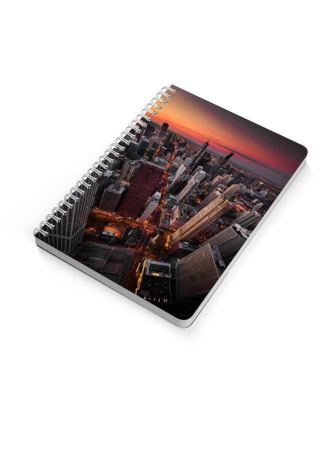 لوحة دفتر بسلك حلزوني مقاس A5 متعدد الألوان - Image 2