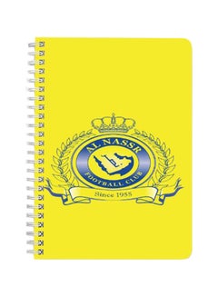 LOWHA A5 Spiral Bound Notebook Yellow/Blue  - Image 1