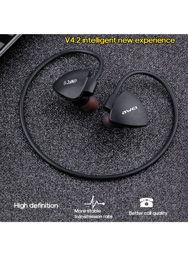Awei A847BL Wireless In-Ear Earphones Black - Image 4