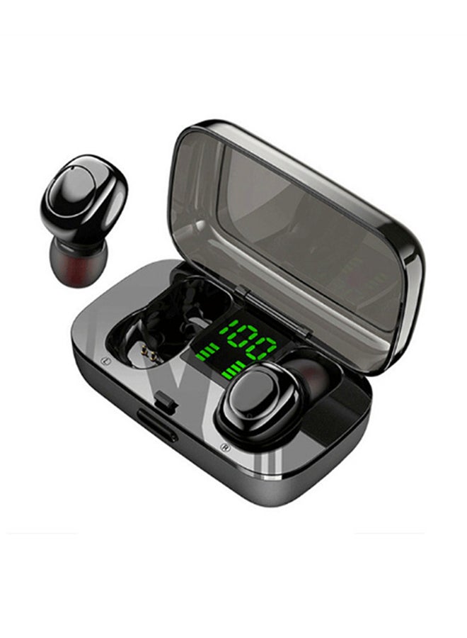 Generic - XG-23 TWS Bluetooth In-Ear Earbuds With LED Digital Display Charging Case Black - Image 1