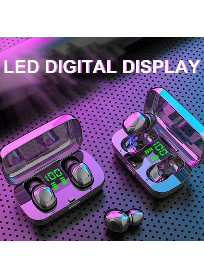 Generic - XG-23 TWS Bluetooth In-Ear Earbuds With LED Digital Display Charging Case Black - Image 1