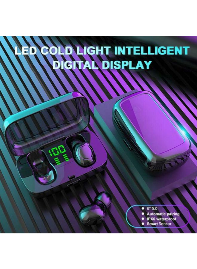 Generic - XG-23 TWS Bluetooth In-Ear Earbuds With LED Digital Display Charging Case Black - Image 1