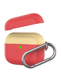 Ahastyle Protective Keychain Case Cover For Apple AirPods Red/Yellow  - Image 1