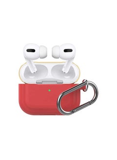 Ahastyle Protective Keychain Case Cover For Apple AirPods Red/Yellow  - Image 2