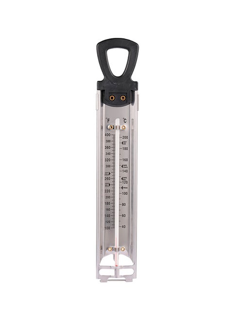 Stainless Steel Candy Food Thermometer Silver/Black