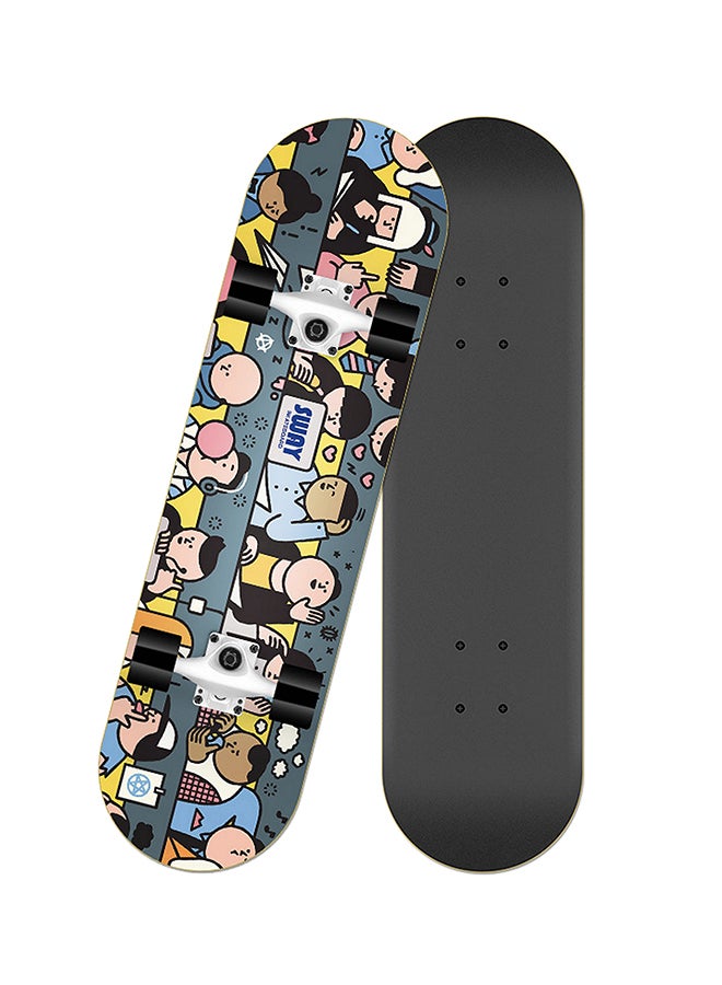 Cool Baby Double Rocker Four-Wheel Flash Skateboard Sports Equipment Outdoor Toy For Children 80x12x20cm - Image 1