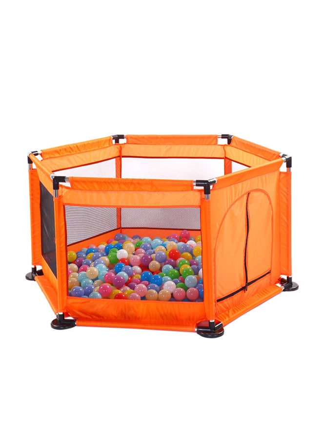 Cool Baby Foldable Baby Kids Playpen Activity Center Room Fitted Floor Baby Kids Safety Protection Care Playpen Tent Crawling Game Folding Fence Toys 130x65x113cm 