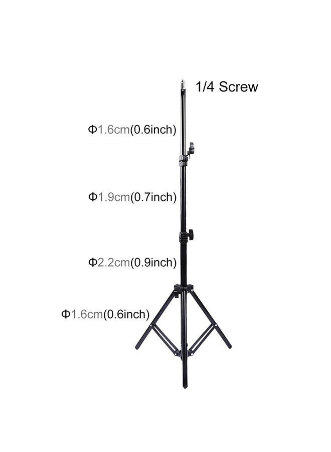 PULUZ - Tripod Mount Holder For Vlogging Video Light  Live Broadcast Kit Multicolour - Image 1
