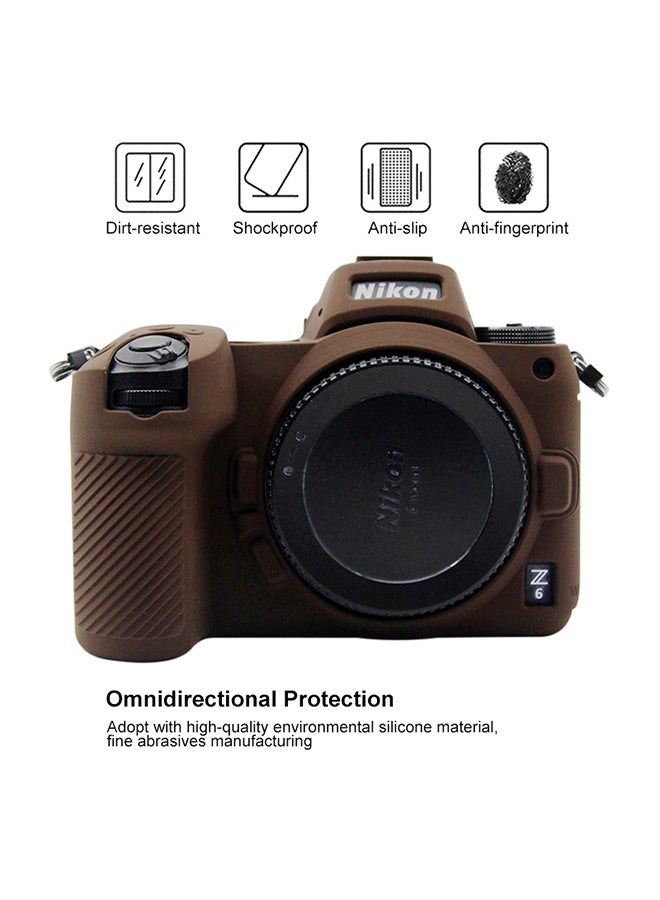 PULUZ Protective Camera Sleeve For Nikon Z6/Z7 Coffee  - Image 3