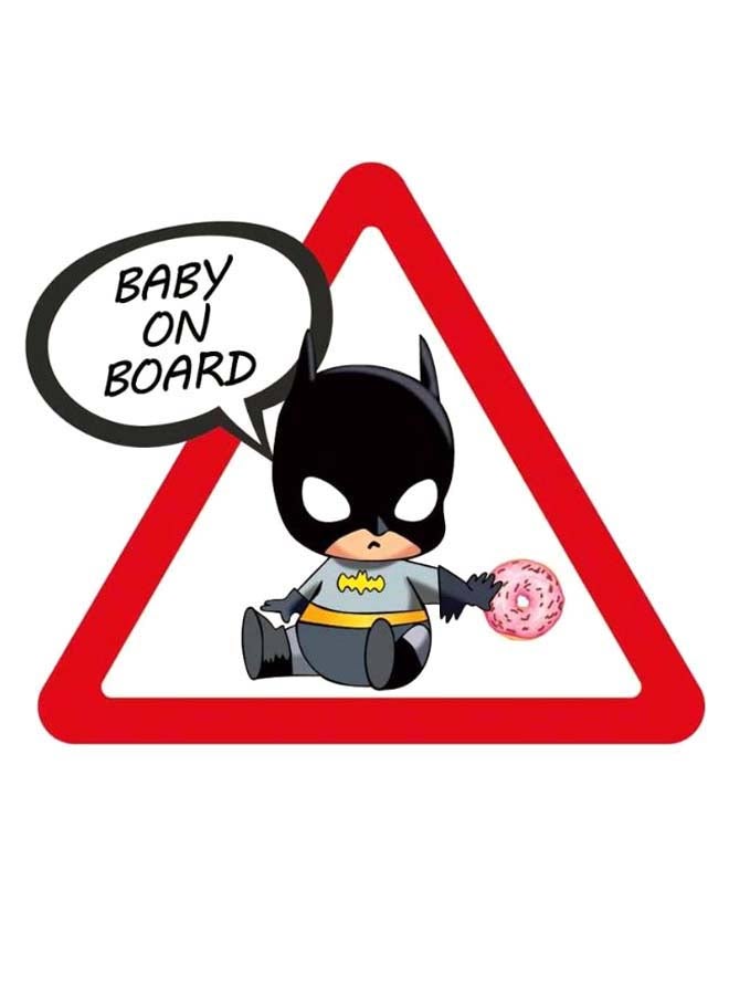 ملصق للسيارة بتصميم عبارة "Baby On Board" - Image 1