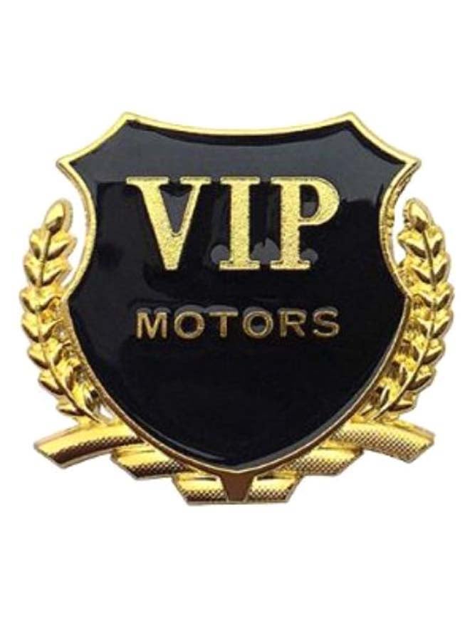 Generic 3D VIP Motors Badge Emblem 