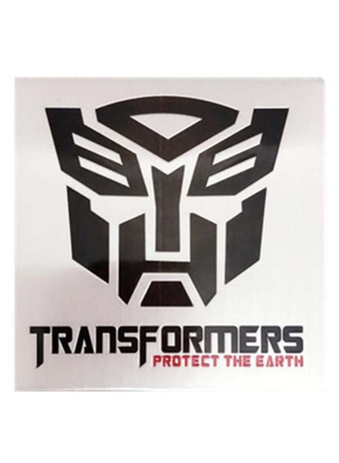 شارة ثلاثية الأبعاد بتصميم شعار فيلم "Transformers"