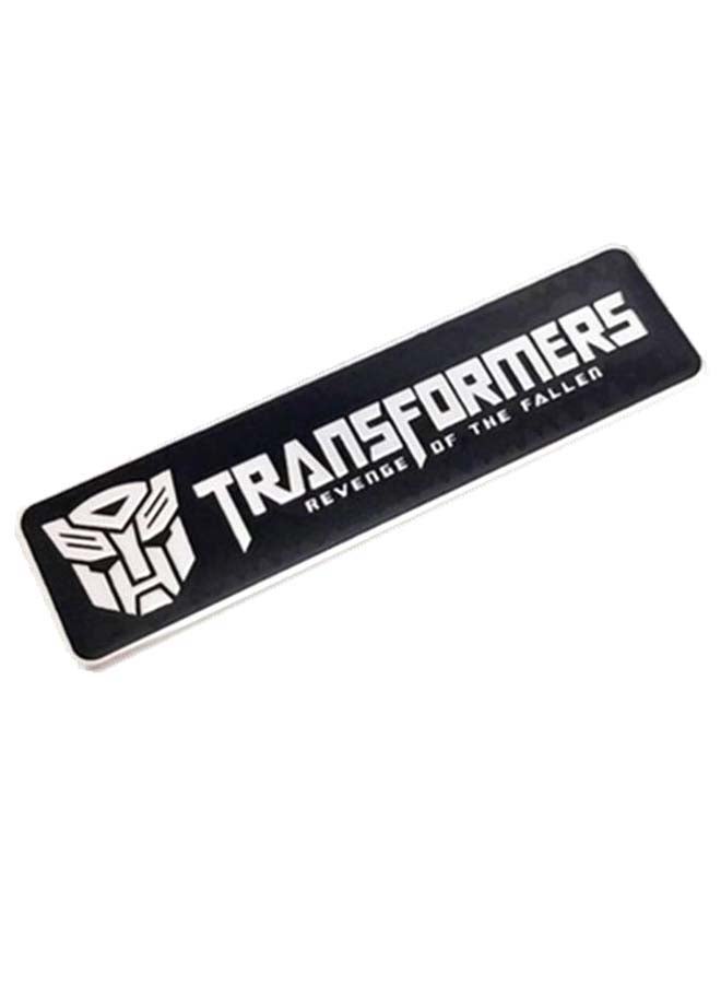 3D Transformers Badge Emblem
