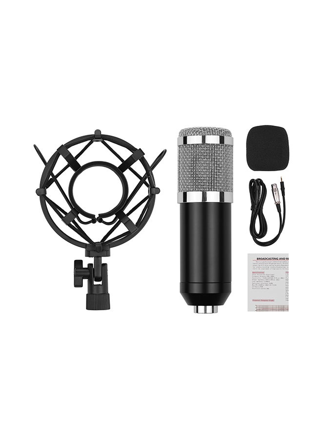 Professional Cardioid Condenser Microphone BM-800 Silver/Black - Image 3