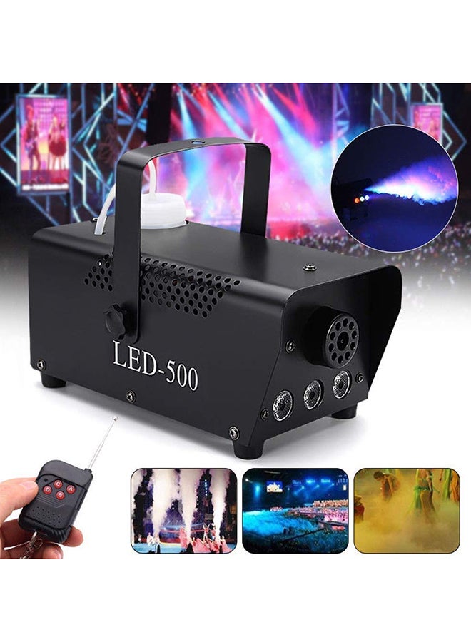 Fog Machine With Remote Control Black