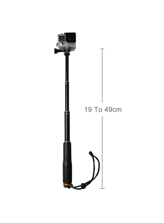 Extendable Pole Monopod With Screw Black  - Image 2