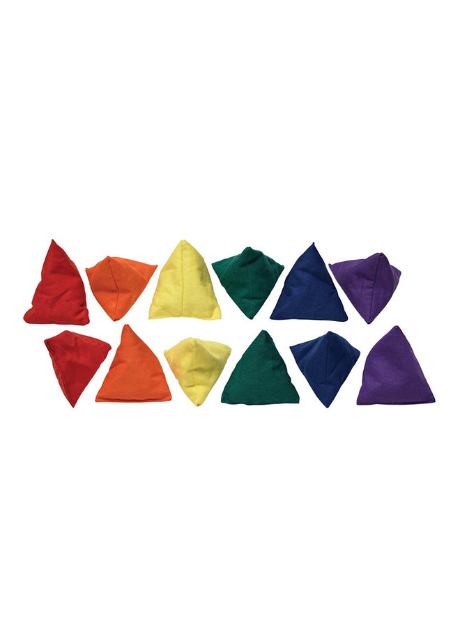 Sportime - 12-Piece Triangle Bean Bag - Image 1